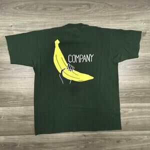 Vintage Big Banana Holding Company Shirt Mens XL Dirty Comedy Humor Joke 90s